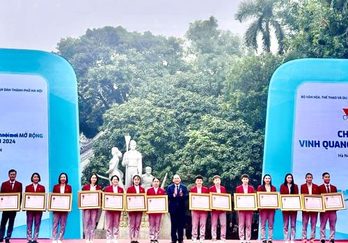 Vinh danh đội tuyển Cầu mây nữ Việt Nam