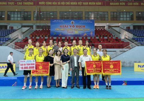 Bế mạc và trao thưởng Giải vô địch cầu mây Quốc gia năm 2024