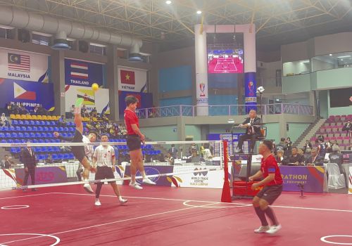 Chiến thắng đầu tay của đội tuyển Cầu mây Việt Nam