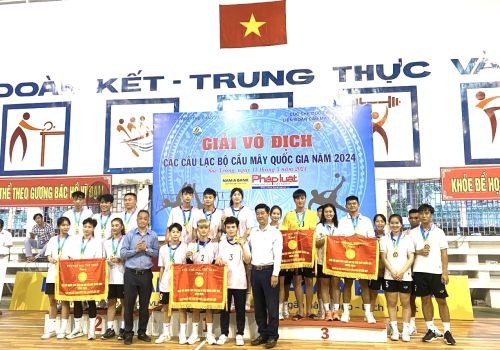 Bế mạc và trao thưởng giải Vô địch các Câu lạc bộ Cầu mây Quốc gia năm 2024
